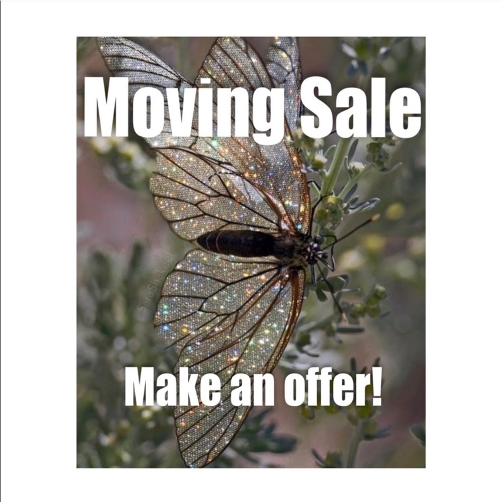 MOVING SALE EVERYTHING ON SALE NOW!!!!